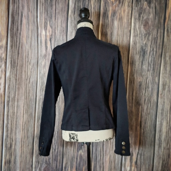 Sashimi Black Button Down Business Jacket - Picture 7 of 8